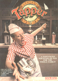 Root Beer Tapper Colecovision US box art